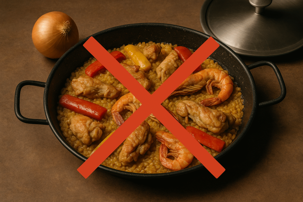 errores-paella-valenciana-la-mesedora